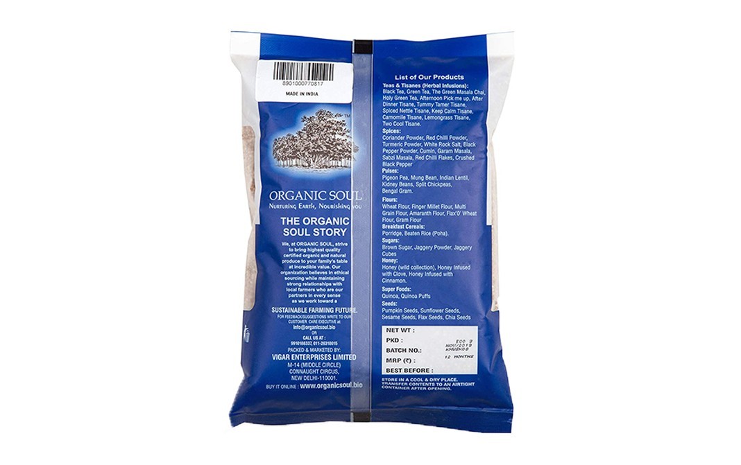 Organic Soul Organic Kodo Millet    Pack  500 grams